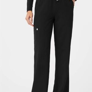 Women's FIGS open leg scrub pants